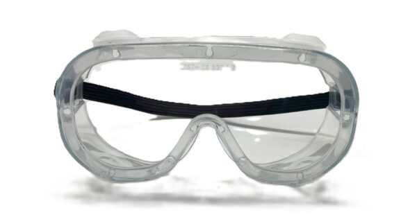 نظارات حماية صناعية مغلقة بالكامل بشريط مطاطي